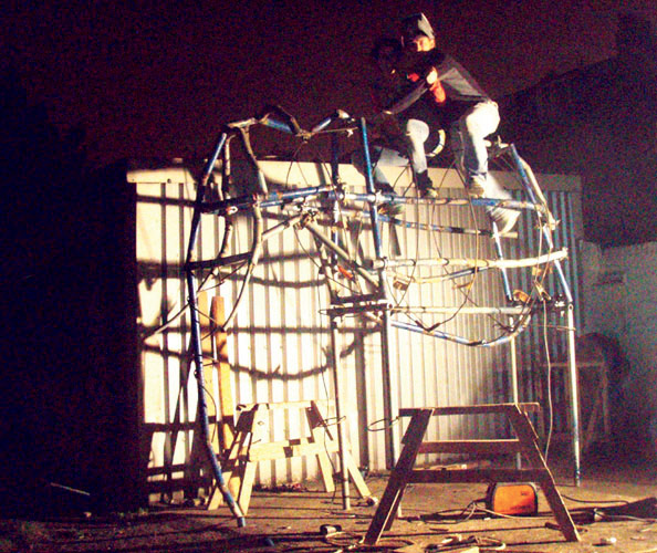 Elephant armature making